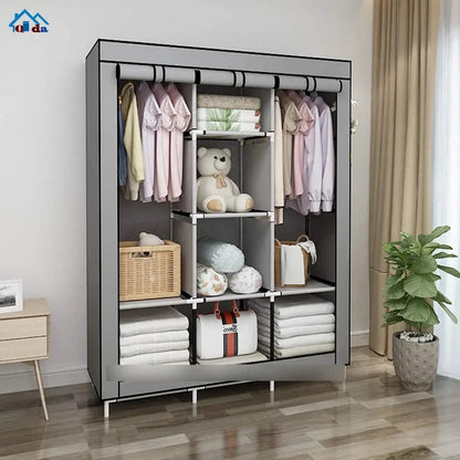 Practico Armario Closet Ropero Armable Grande Organizador