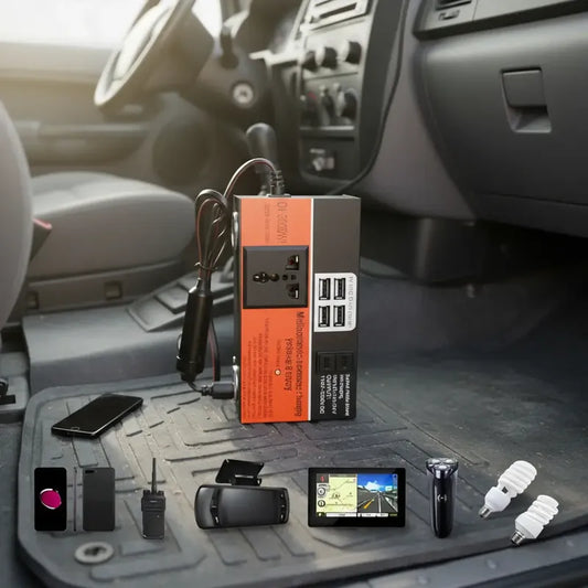 Inversor Auto 200w 12v A 220v Con Usb