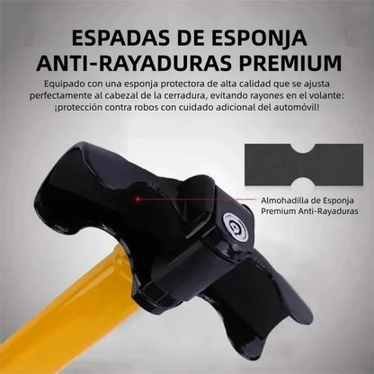 Traba Volante Anti Robo Figoimport Tipo T Con 2 Llaves