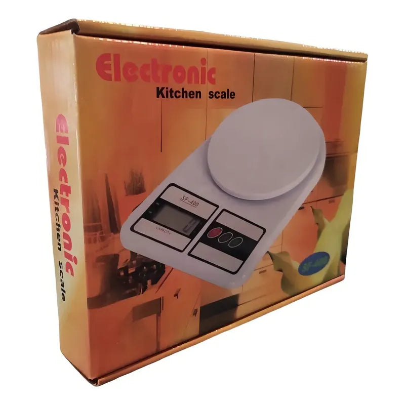 Balanza De Cocina Digital Sq Cozinha Sf-400 Pesa Hasta 5kg Blanco 5 Kg