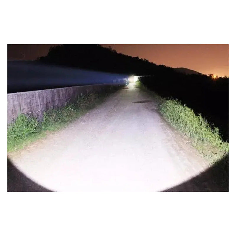 Foco Led Linte 1200w Largo Alcance Para Camping Y Caza Naranja