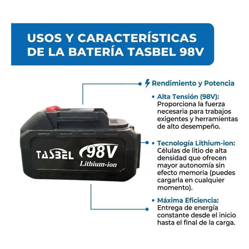 Bateria Repuesto 98v Lithium-ion Herramientas Inalambricas