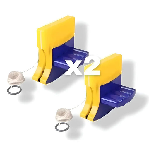 Pack X2 Limpia Vidrios Magnéticos Limpiador De Ventanas