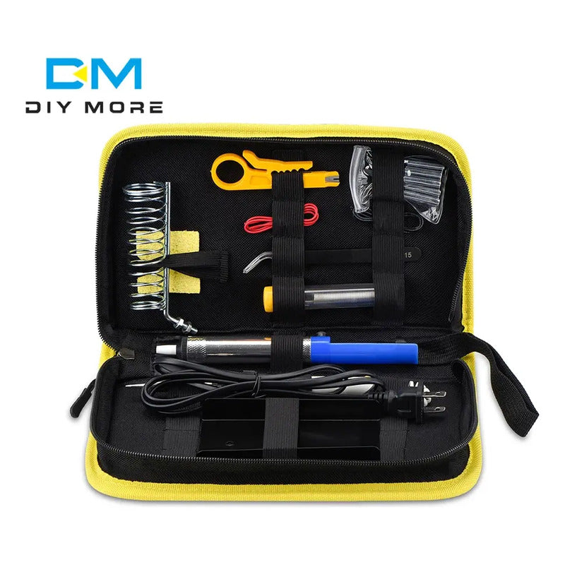 Kit Cautín Soldador Profesional Para Electrónica 60w