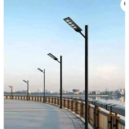 Soporte 50cm Para Focos Led Solares Exteriores Resistente Blanco Blanco Frío