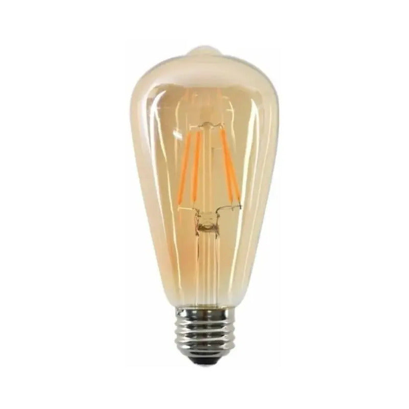 Ampolleta Retro Led Vintage Luz Calida 4w Amarillo
