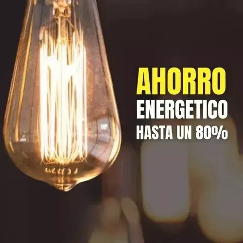 Ampolleta Retro Led Vintage Luz Calida 4w Amarillo