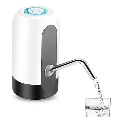 Dispensador Electrico De Agua Recargable Para Botellones Color Blanco
