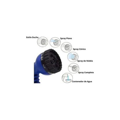 Pack X2 Manguera Retractil Expandible 22 Mts