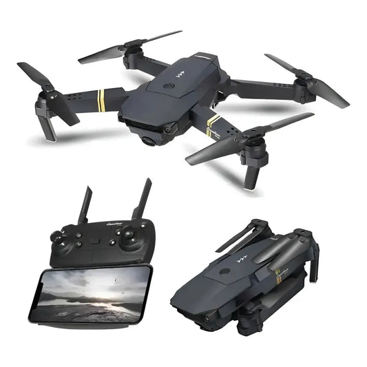 Drone 4k Profesional Dual Cámara Wifi Fpv 998 Pro. Color Negro