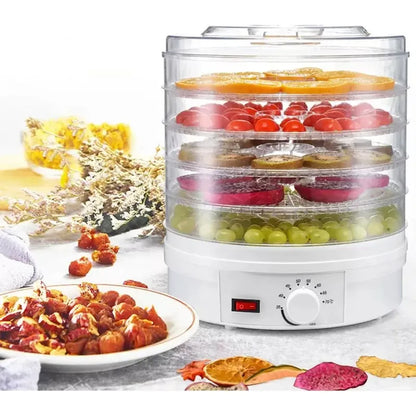 Deshidratador Eléctrico De Alimentos Y Frutas 245w  Blanco