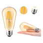 Ampolleta Retro Led Vintage Luz Cálida Guirnalda Amarillo