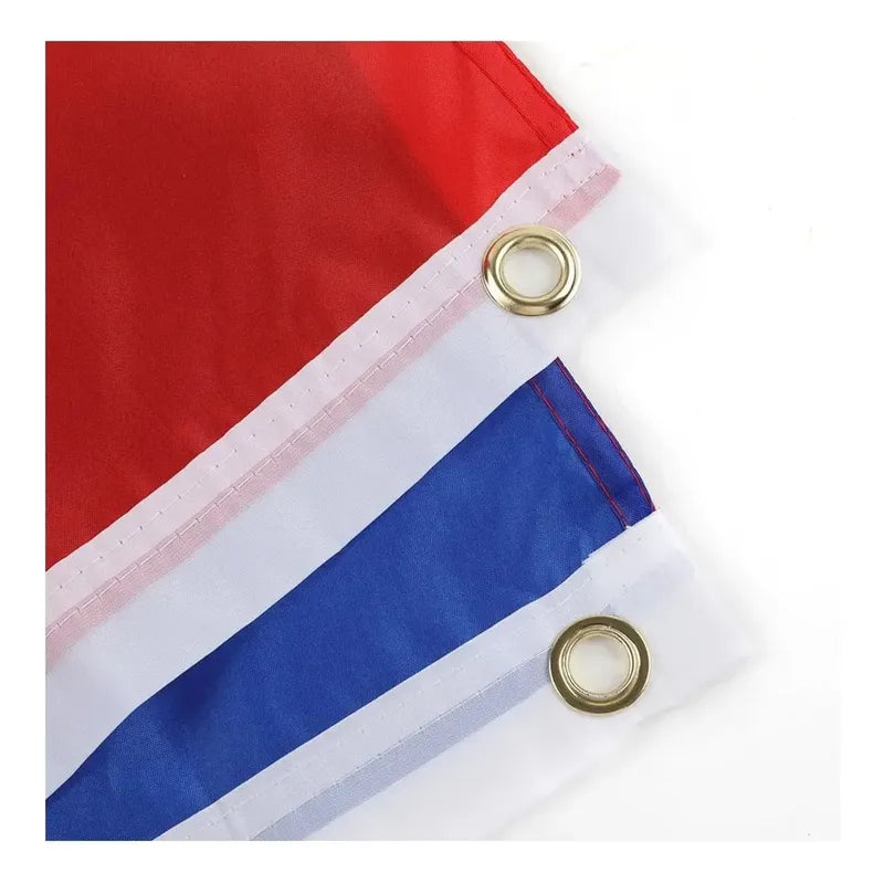 Bandera Chilena 90 X 135 Cm Con Enganches Para Mastil Chile