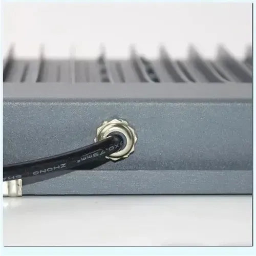 Foco Led Reflector Plano Cob Led 200w  Negro Blanco Frío