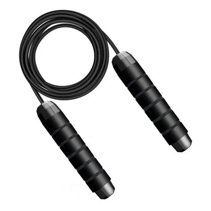 Cuerda Para Saltar / Velocidad 3 Metros Ajustable  Negro
