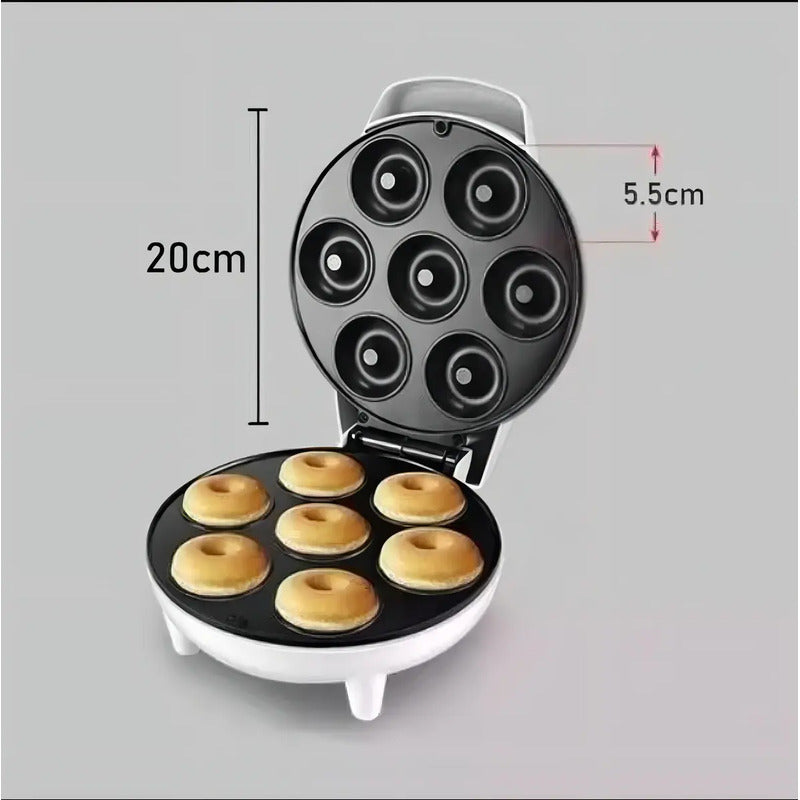 Maquina Para Mini Donas Rosquilla Antiadherente Negro