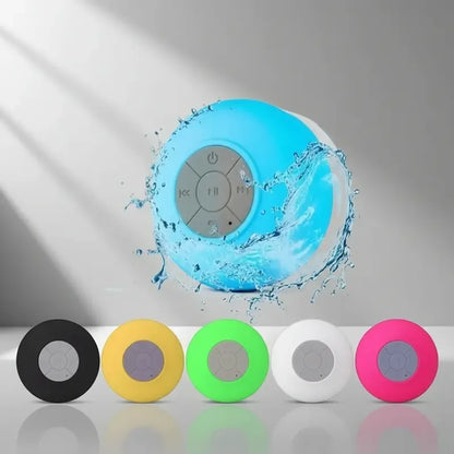 Parlante Manos Libre Pack X2 Para Ducha Impermeable Colores