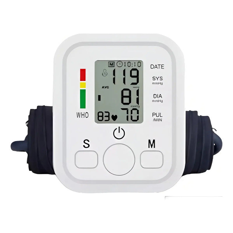 Máquina Para La Presión Medidor De Presión Arterial Digital Blanco