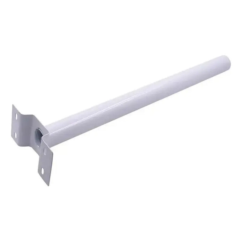 X6 Soporte 50cm Para Focos Led Solares Exteriores Resistente Blanco