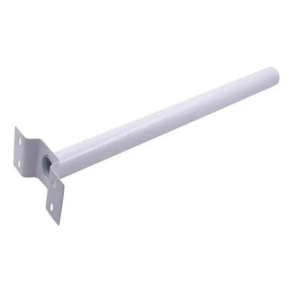 X6 Soporte 50cm Para Focos Led Solares Exteriores Resistente Blanco