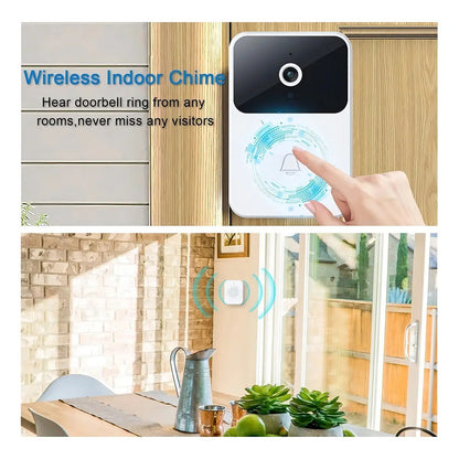 Timbre Inalámbrico Exterior Portátil Usb Camara Wifi