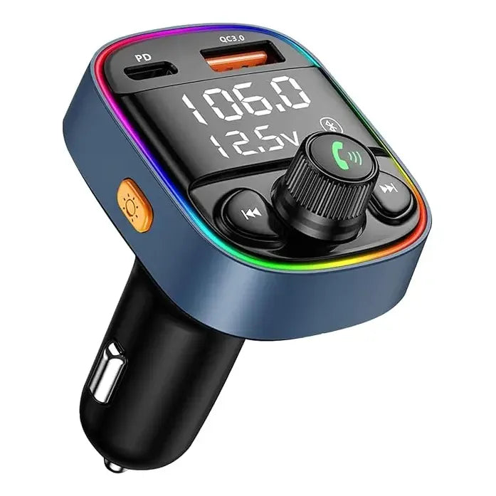 Transmisor Fm Bluetooth Cargador Auto Generic Pd-qc30