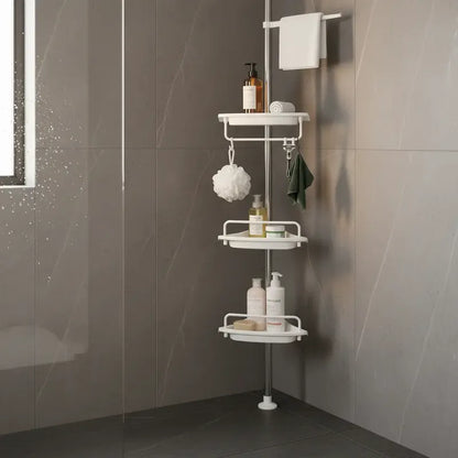 Organizador Esquinero Ducha Multiuso 4 Pisos Ajustable D