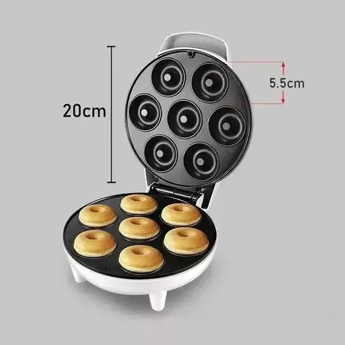Máquina De Mini Donas Donuts Antiadherente Negro