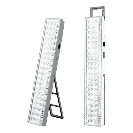 Lámpara De Emergencia Led Recargable Con 60 Luces Para Cortes De Energía Blanco