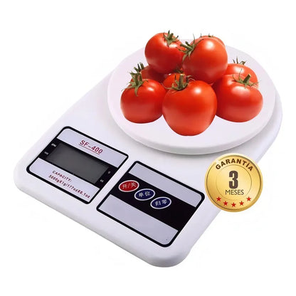 Balanza De Cocina Digital Sq Cozinha Sf-400 Pesa Hasta 5kg Blanco 5 Kg