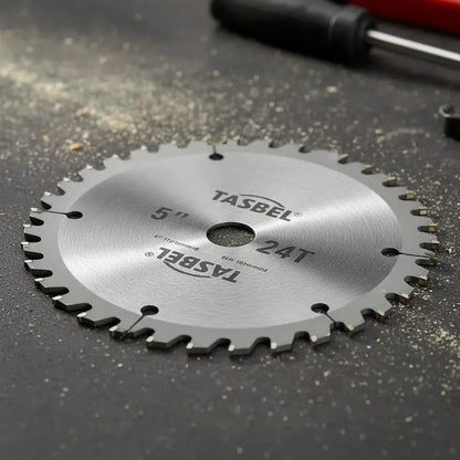 X10 Disco Para Sierra Circular 24t 125mm 5 Pulgadas Gris Oscuro