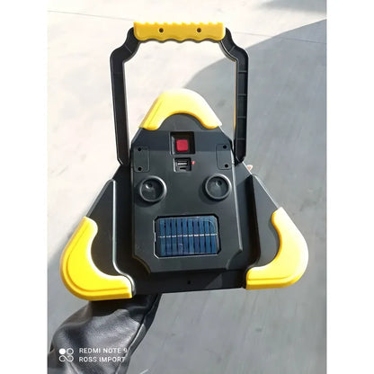 Triangulo De Emergencia Led Recargable Portatil Solar