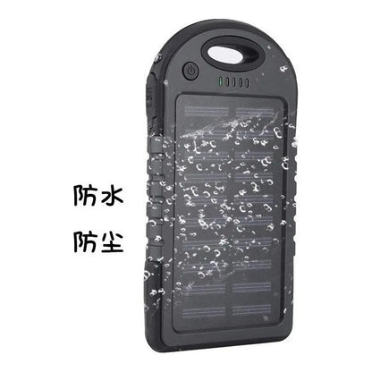 Cargador Portátil Solar Power Bank 10,000 Mah Impermeable Azul Usb