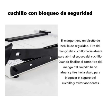 Guillotina Metálica A4 30cm X 25cm Cortador Papel Fotos