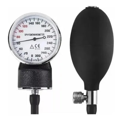 Toma Presión Aneroide Esfigmomanómetro Medidor Presion Negro