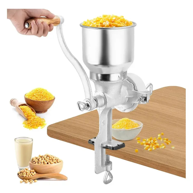 Molino Moledor Manual Metálico Choclo Maiz Metal