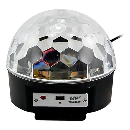 Parlante Bola Disco Mp3 Con Luces Led Para Fiesta Y Cumpleaños Bola Parlante Bt