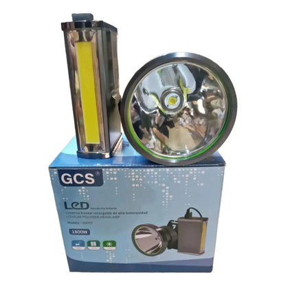 Foco Led Caza 1800 Watts Largo Alcance Gcs Figoimport Azul