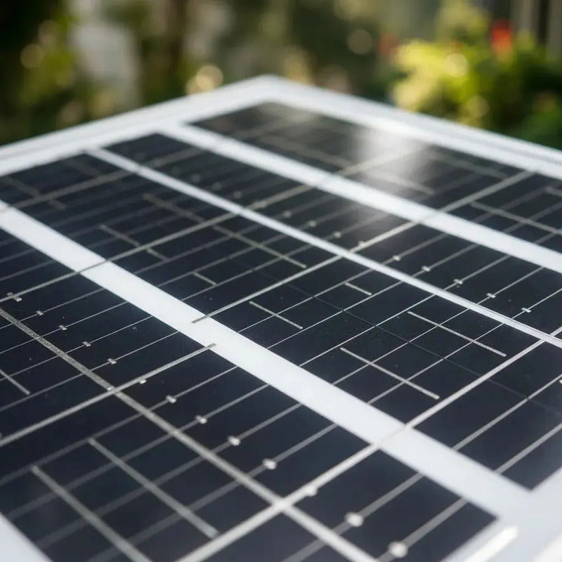 Reflector Solar 300w Calle Jardin Lampara Led Alta Potencia Panel Figoimport Negro Blanco Frío