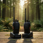 Walkie Talkie Baofeng 888-s Radio Transmisor Doble Negro