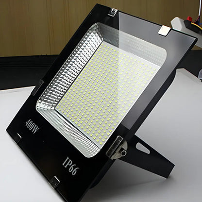 Foco Reflector Proyector Electrico Led400w Impermeable 6500k Negro