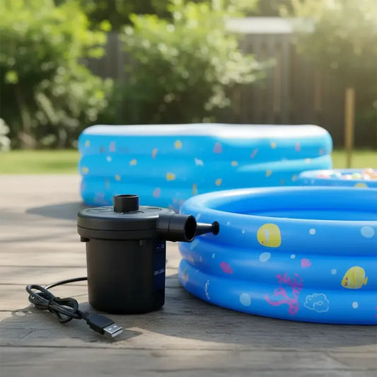 Bomba Inflador Para Colchon Piscina Inflable Aire Eléctrico