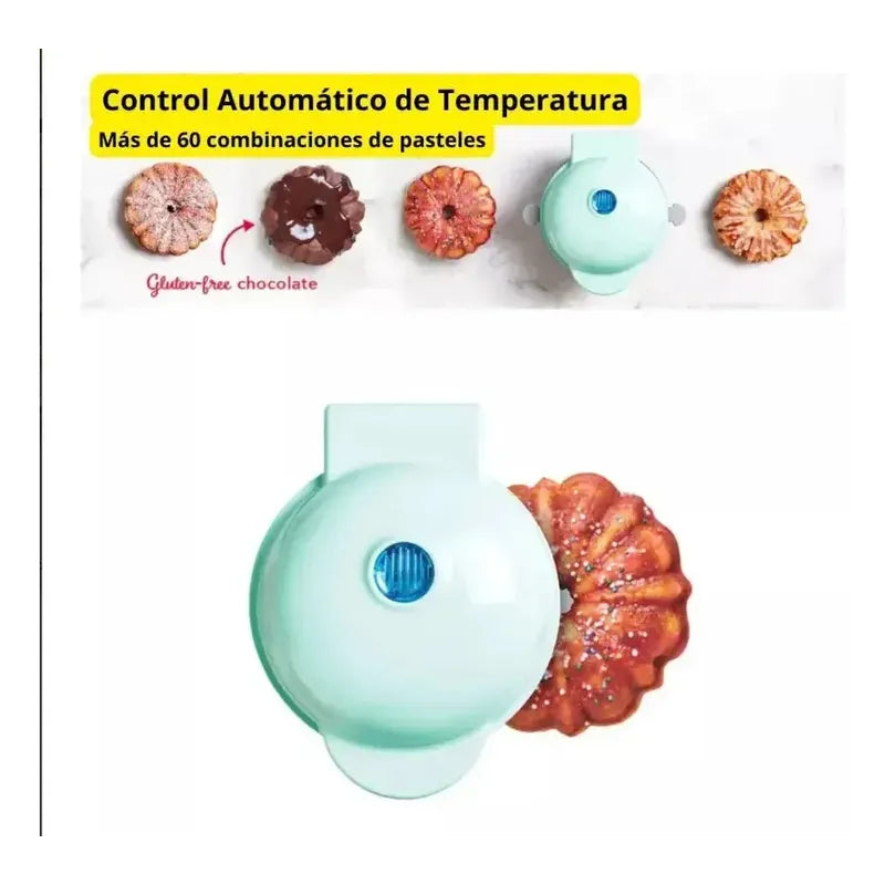 Maquina Wafflera Para Queques Bizcochos Forma De Flor Figo Agua