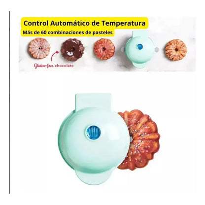 Maquina Wafflera Para Queques Bizcochos Forma De Flor Figo Agua