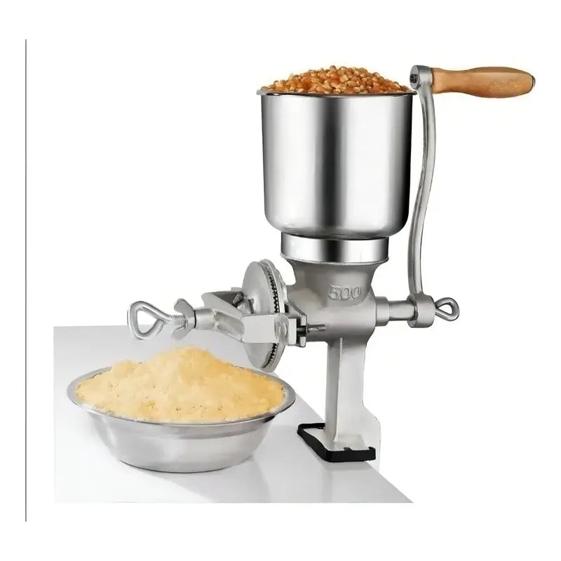 Molino Moledor Manual Metálico Choclo Maiz Cafe Cereal Arroz Metal
