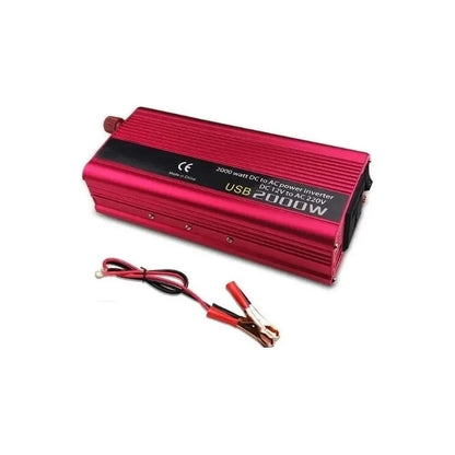 Convertidor Inversor 12v 220v 2000w Auto Usb Camping