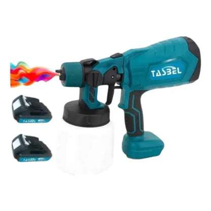 Pistola De Pulverización De Pintura Inalámbrica 68v 800ml Azul