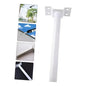Soporte 50cm Para Focos Led Solares Exteriores Resistente Blanco Blanco Frío