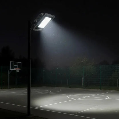 Foco Reflector Proyector Electrico Led 400w Impermeable 6500k Luz Fria Blanca Carcasa Negra Alta Potencia Ideal