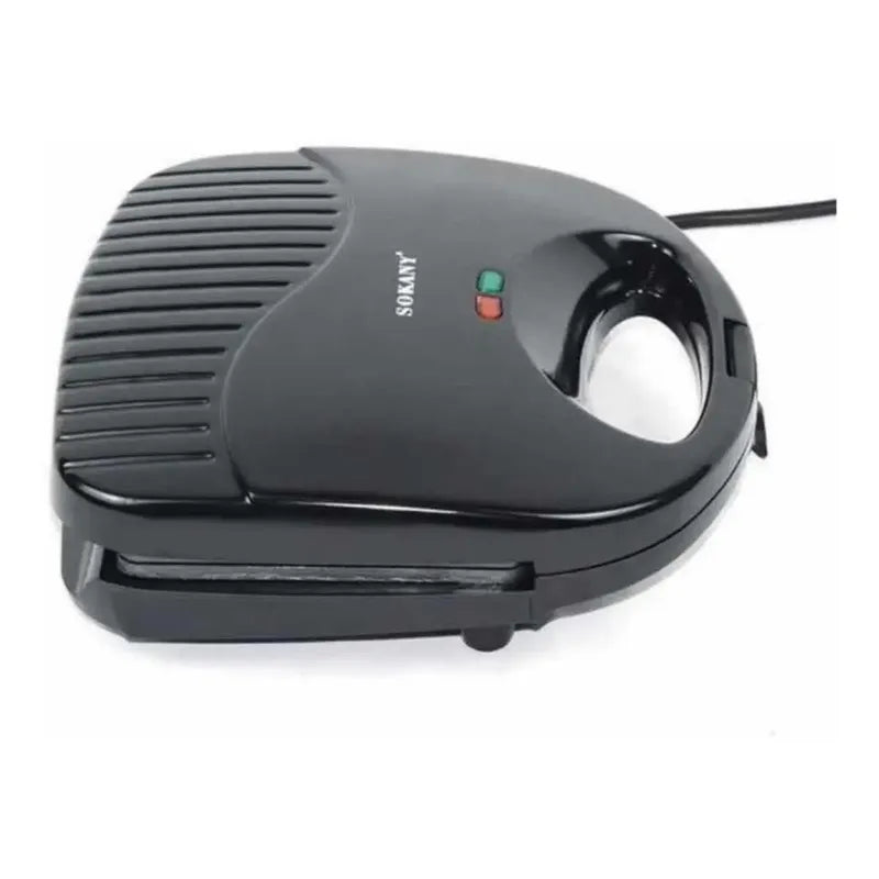 Maquina De Hacer Waffles Wafflera Haeger Hg-242 / Angelstock Color Negro